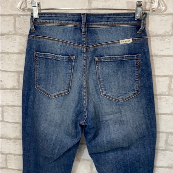 AP blue distressed jeans size 3 - Picture 7 of 8